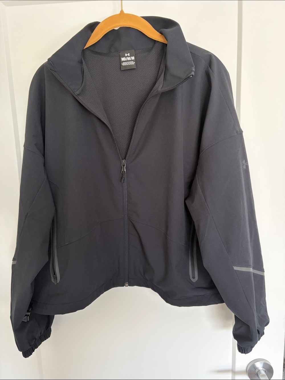 Under Armour Black Athletic Full-Zip Jacket